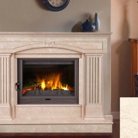 Портал для каміна Bravo Версаль Botticino мармур бежевий прямий Портал для каміна Bravo Версаль Botticino мармур бежевий прямий