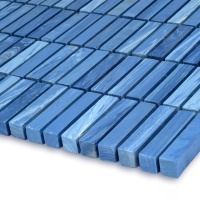 Мозаїка з керамограніту Kotto Ceramica MI7 10500505C Oltremare 300 x 300 х 10 (прямокутник 10 x 50)