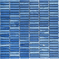 Мозаїка з керамограніту Kotto Ceramica MI7 10500505C Oltremare 300 x 300 х 10 (прямокутник 10 x 50)
