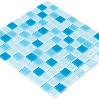 Мозаїка керамічна Kotto Ceramica GM 4018 C3 blue d/blue m/blue w 300 х 300 х 4 (25 х 25)