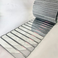 Мозаїка дзеркальна DecorStoneHub Zs-смуга-Z срібляста 1000х88 мм прямокутний стік для декорування Мозаїка дзеркальна DecorStoneHub Zs-смуга-Z срібляста 1000х88 мм прямокутний стік для декорування