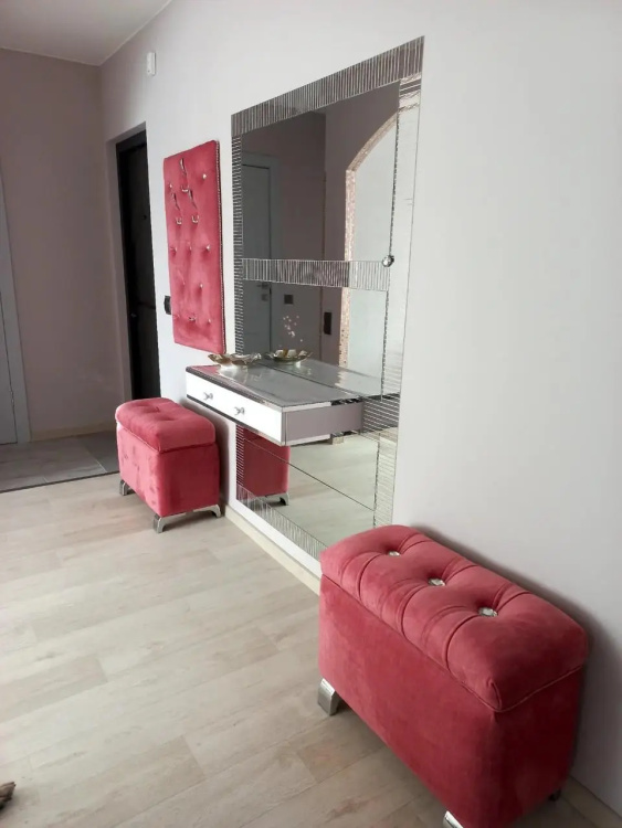 Мозаїка дзеркальна DecorStoneHub Zs-смуга-Z срібляста 1000х88 мм прямокутний стік для декорування