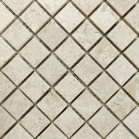 Мозаїка з мармуру Полірована МКР-2П (23x23) Victoria Beige Мозаїка з мармуру Полірована МКР-2П (23x23) Victoria Beige