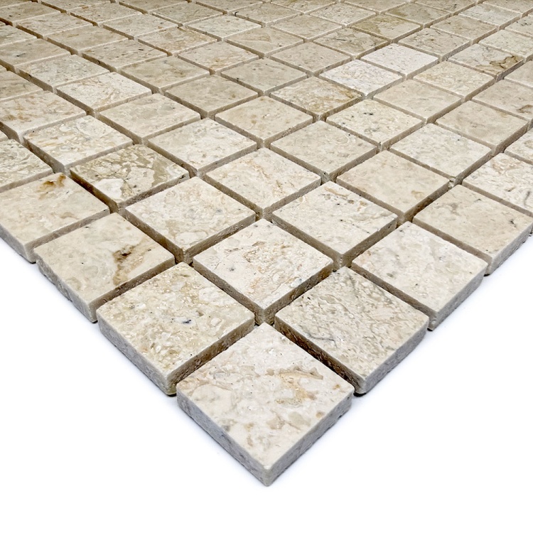 Мозаїка з мармуру Полірована МКР-2П (23x23) Victoria Beige