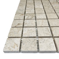 Мозаїка з мармуру Полірована МКР-2П (23x23) Victoria Beige Мозаїка з мармуру Полірована МКР-2П (23x23) Victoria Beige