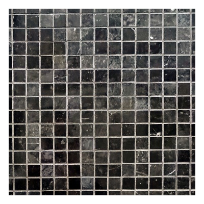 Мозаїка із мармуру чорна Полірована МКР-2П 295