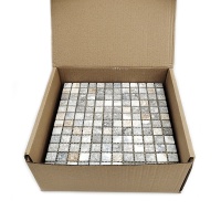 Мозаїка скляна TRAVERTIN MIX AquaMo