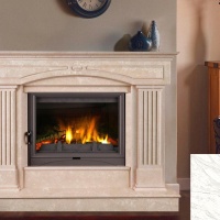 Портал для каміна Bravo Версаль Volakas мармур білий прямий Портал для каміна Bravo Версаль Volakas мармур білий прямий