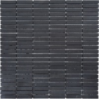 Мозаїка з керамограніту Kotto Ceramica MI7 10500506C Nero 300 x 300 х 10 (прямокутник 10 x 50)