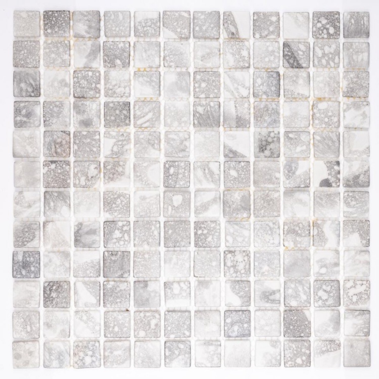 Мозаика стеклянная TRAVERTIN GREY AquaMo