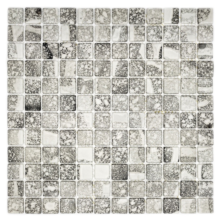 Мозаика стеклянная TRAVERTIN GREY AquaMo