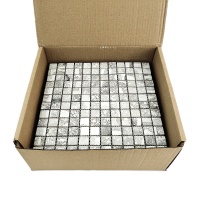 Мозаика стеклянная TRAVERTIN GREY AquaMo