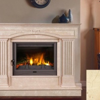 Портал для каміна Bravo Версаль Crema Marfil мармур бежевий прямий Портал для каміна Bravo Версаль Crema Marfil мармур бежевий прямий