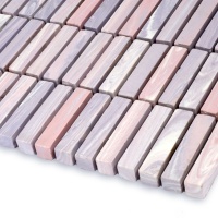 Мозаїка з керамограніту Kotto Ceramica MI7 10500507C Lavanda 300 x 300 х 10 (прямокутник 10 x 50)