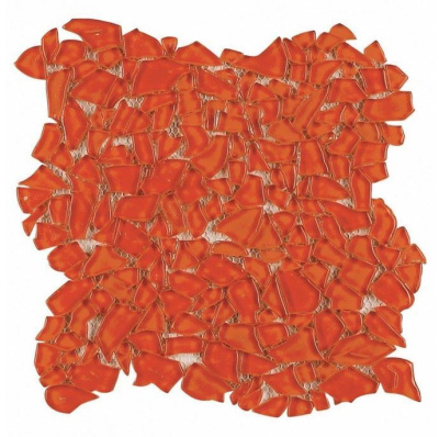 Мозаїка Dune Trencadis Glass Diabolo 30*30 червона скляна