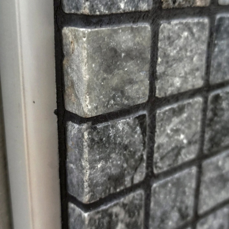 Чорна мозаїка з мармуру Black Indigo 195/1