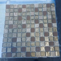 Мозаика стеклянная S-MOS CLHT04 ST+GL Brown Pearl Mozaico De Lux Мозаика стеклянная S-MOS CLHT04 ST+GL Brown Pearl Mozaico De Lux