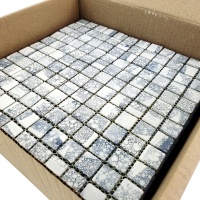 Мозаїка скляна TRAVERTIN BLUE AquaMo Мозаїка скляна TRAVERTIN BLUE AquaMo