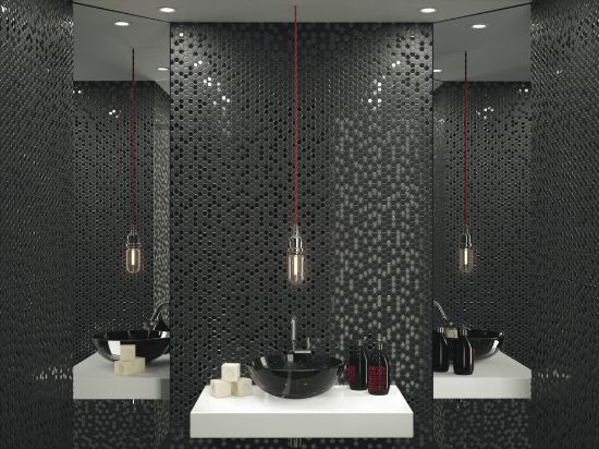 Мозаїка Dune Hip Hop 30.1*29.7 чорна