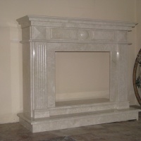 Портал для каміна KrimArt Empire Victoria Beige мармур бежевий прямий Портал для каміна KrimArt Empire Victoria Beige мармур бежевий прямий