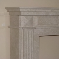 Портал для каміна KrimArt Empire Victoria Beige мармур бежевий прямий Портал для каміна KrimArt Empire Victoria Beige мармур бежевий прямий