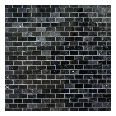 Мозаїка мармурова чорна Полірована 294