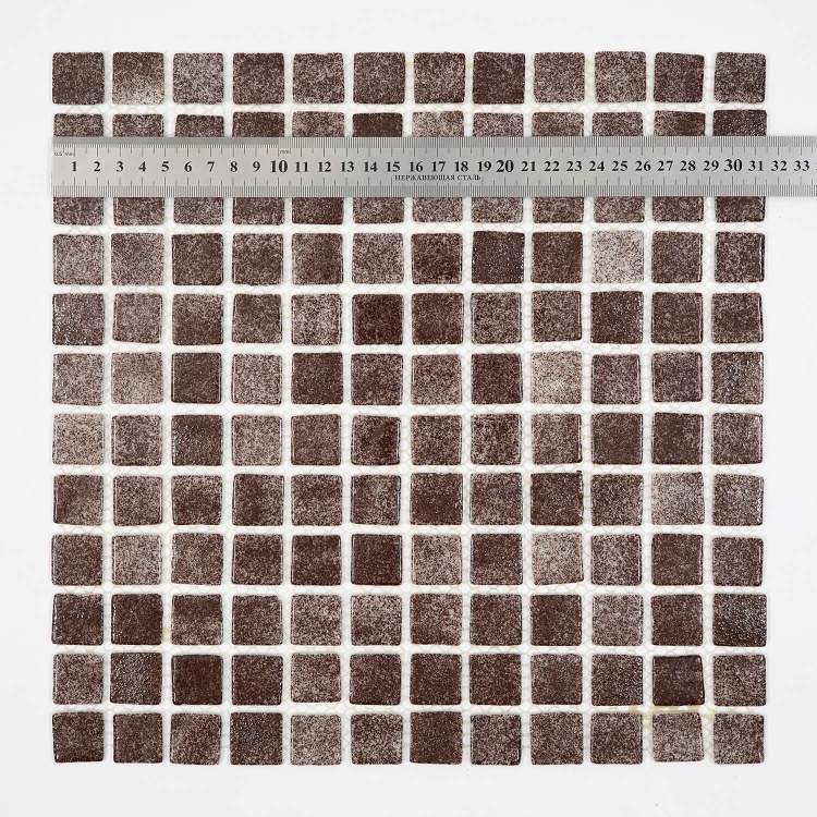 Мозаїка скляна PW25208 BROWN