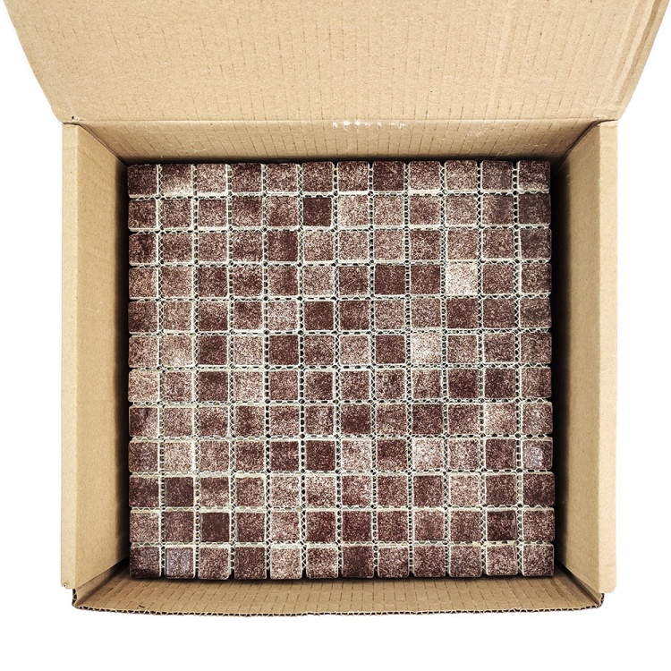 Мозаїка скляна PW25208 BROWN