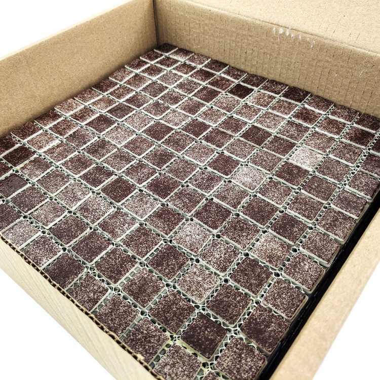 Мозаїка скляна PW25208 BROWN