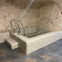 Мозаика стеклянная TRAVERTIN BEIGE AquaMo Мозаика стеклянная TRAVERTIN BEIGE AquaMo