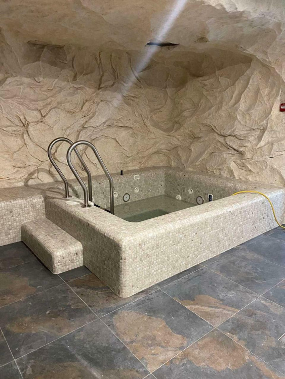 Мозаика стеклянная TRAVERTIN BEIGE AquaMo