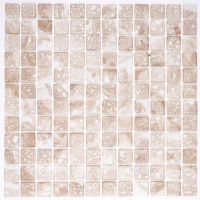 Мозаика стеклянная TRAVERTIN BEIGE AquaMo Мозаика стеклянная TRAVERTIN BEIGE AquaMo