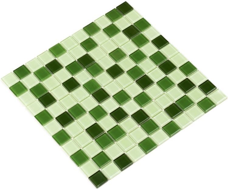 Мозаика керамическая Kotto Ceramica GM 4029 C3 green d/green m/green w  300 х 300 х 4   ( 25 х 25 )