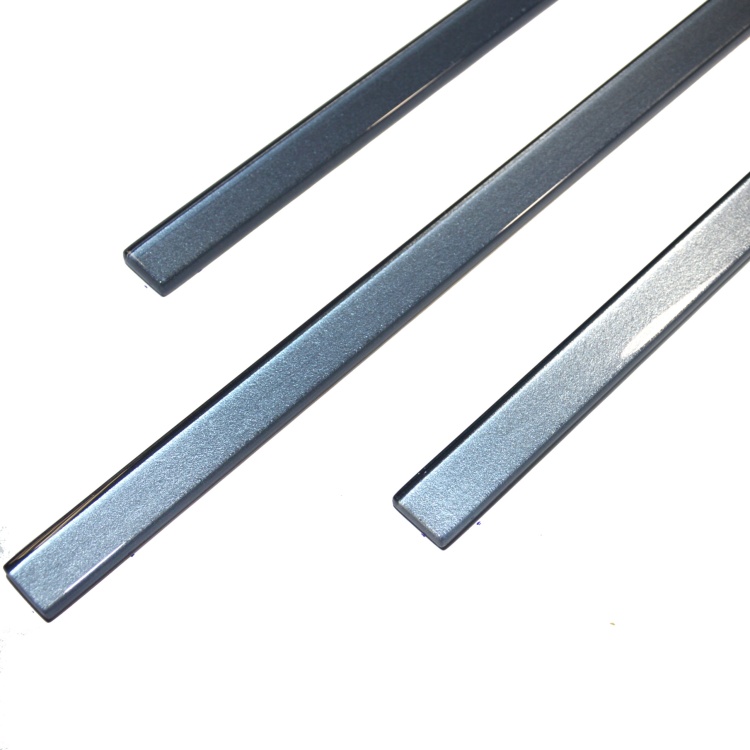 Фриз скляний Kotto Ceramica GF 4011 dark silver 25 х 400 х 8