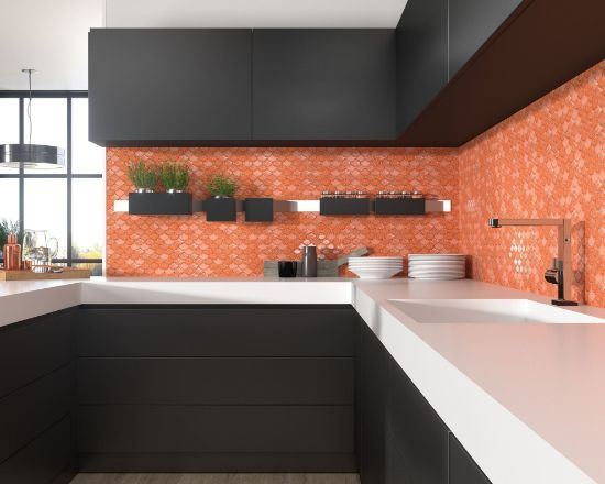 Мозаїка Dune Coral 30*26 коралова