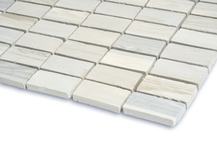 Мозаїка з керамограніту Kotto Ceramica MI7 23460101C Grigo Caldo 300 x 300 х 7 (прямокутник 23 x 46)