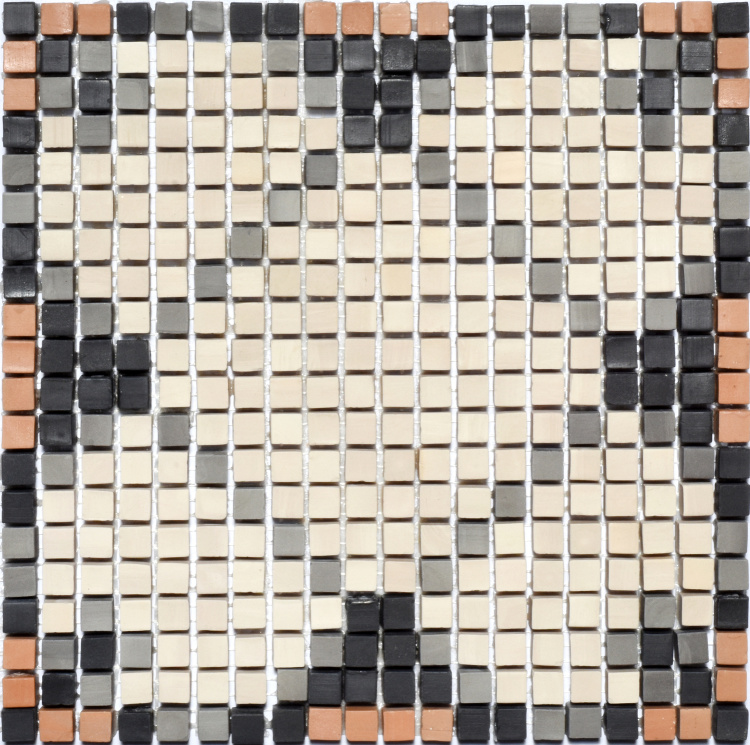 Мозаїка з керамограніту Kotto Ceramica MI7 K060700 Lviv Legends рапорт Beige/Focato/Buchero/Nero