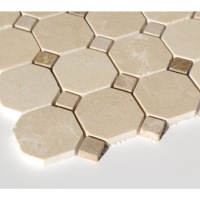 Мозаїка з мармуру Vivacer (Вівасер) SB13