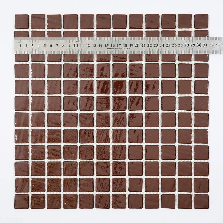Мозаика стеклянная MK25108 BROWN