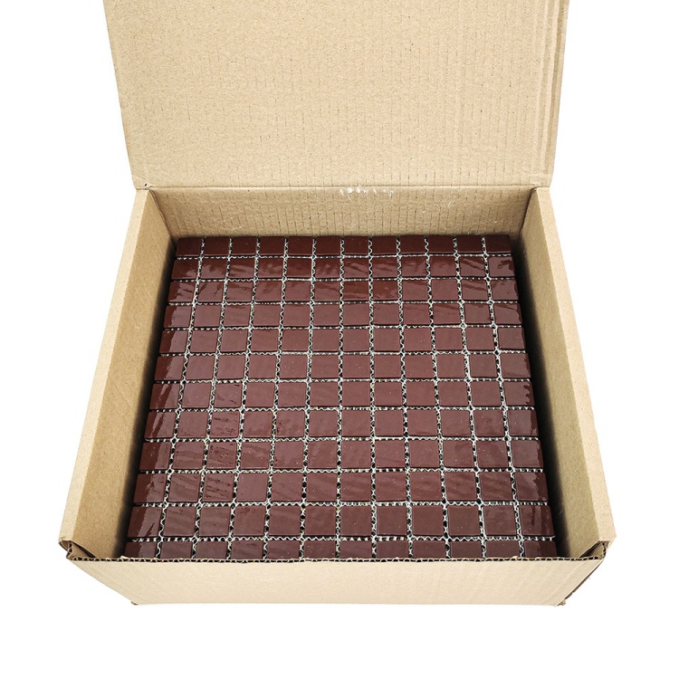 Мозаика стеклянная MK25108 BROWN