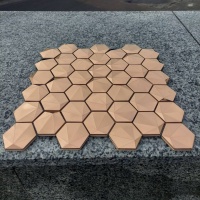 Мозаика Mozaico De Lux V-Mos SA048-40 Glossy Gold Effect 29,8х30,5 см