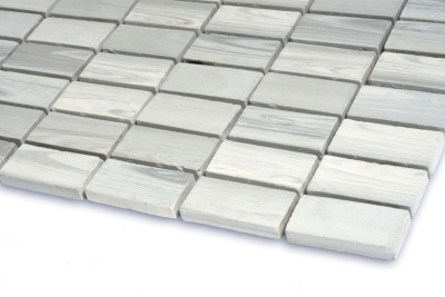 Мозаїка з керамограніту Kotto Ceramica MI7 23460102C Grigio Freddo 300 x 300 х 7 (прямокутник 23 x 46)