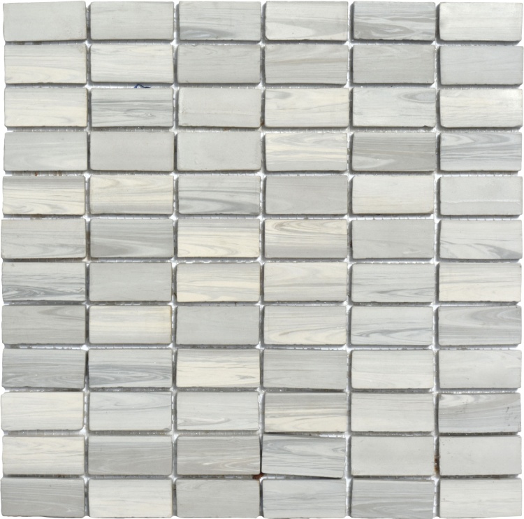 Мозаїка з керамограніту Kotto Ceramica MI7 23460102C Grigio Freddo 300 x 300 х 7 (прямокутник 23 x 46)