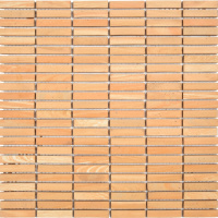 Мозаїка з керамограніту Kotto Ceramica MI7 10500511C Dorato 300 x 300 х 10 (прямокутник 10 x 50)