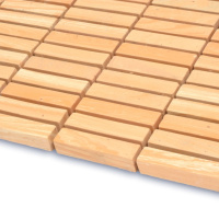 Мозаїка з керамограніту Kotto Ceramica MI7 10500511C Dorato 300 x 300 х 10 (прямокутник 10 x 50)