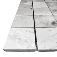 Мозаика из мрамора Полированная МКР-3П (47x47) White Mix Мозаика из мрамора Полированная МКР-3П (47x47) White Mix