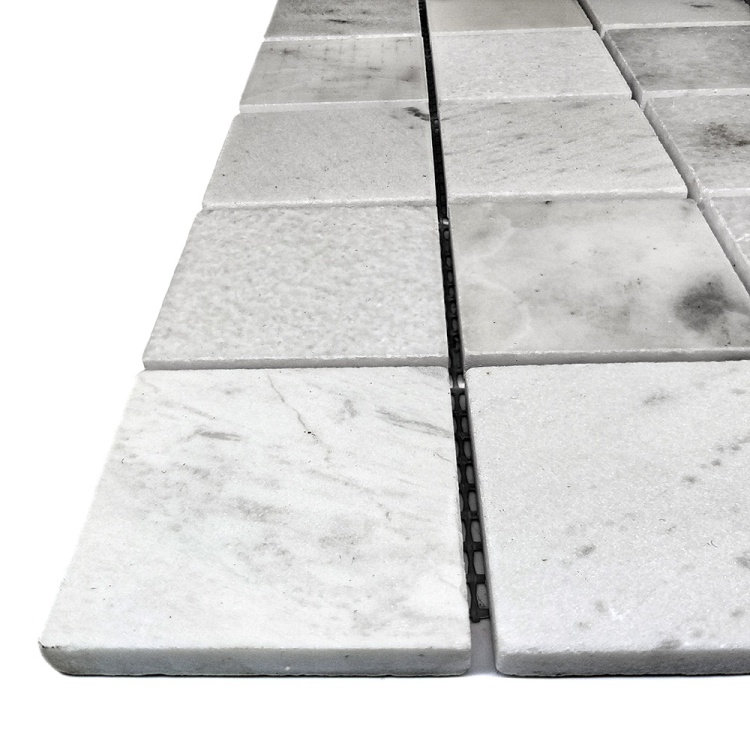 Мозаика из мрамора Полированная МКР-3П (47x47) White Mix