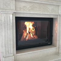 Портал для каміна Bravo Туніс Crema Marfil мармур бежевий прямий Портал для каміна Bravo Туніс Crema Marfil мармур бежевий прямий