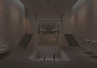 Cladding of rooms and facades